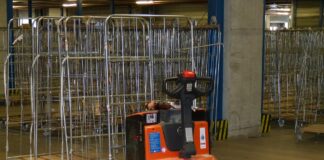 wózki transportowe agv